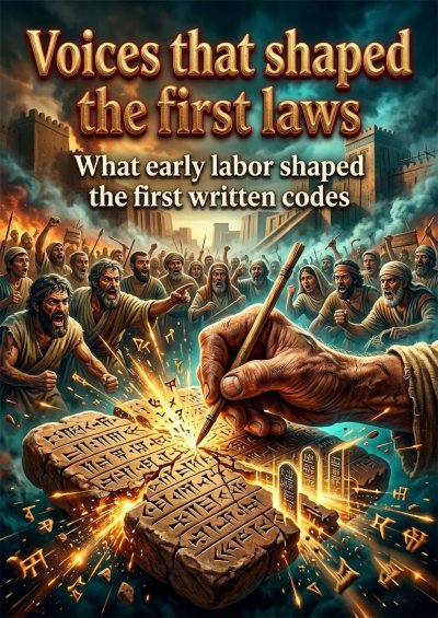'Cover von Voices that shaped the first laws'-Cover
