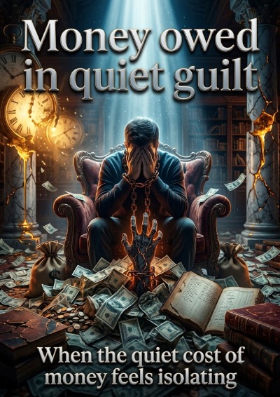 'Cover von Money owed in quiet guilt'-Cover