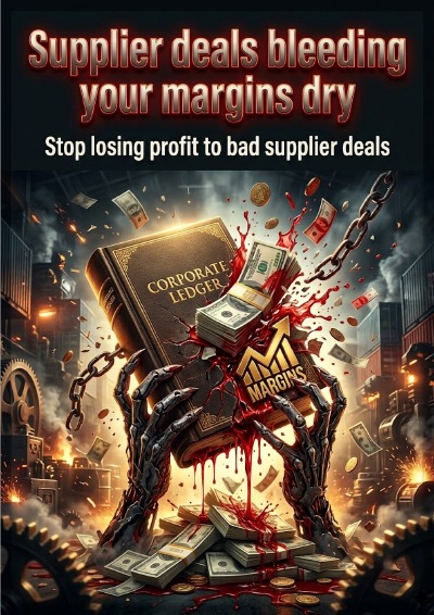 'Cover von Supplier deals bleeding your margins dry'-Cover