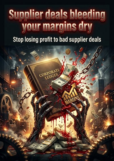 'Cover von Supplier deals bleeding your margins dry'-Cover