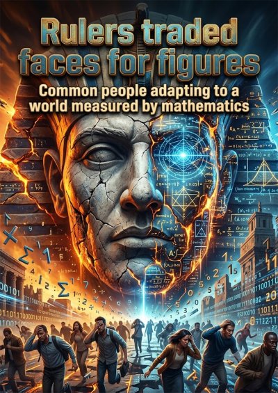 'Cover von Rulers traded faces for figures'-Cover