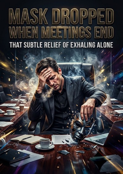 'Cover von Mask dropped when meetings end'-Cover