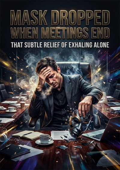 'Cover von Mask dropped when meetings end'-Cover