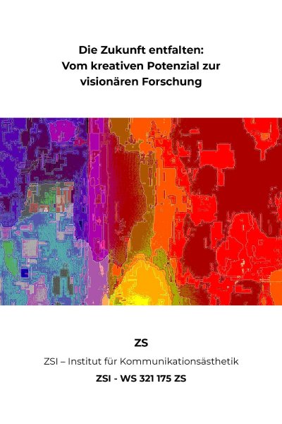 'Cover von Die Zukunft entfalten: Vom kreativen Potenzial zur visionären Forschung – ZSI – WS 321 175 ZS'-Cover