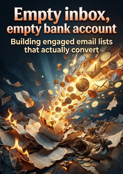 'Cover von Empty inbox, empty bank account'-Cover