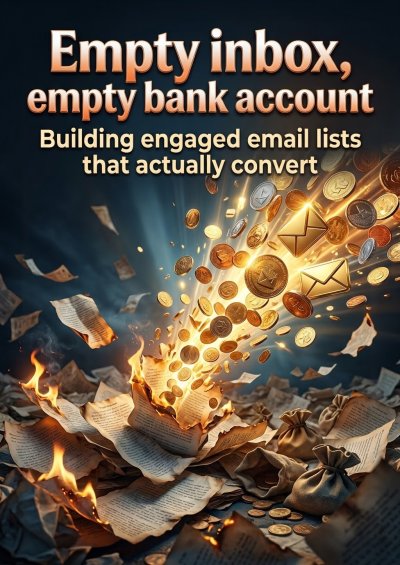 'Cover von Empty inbox, empty bank account'-Cover
