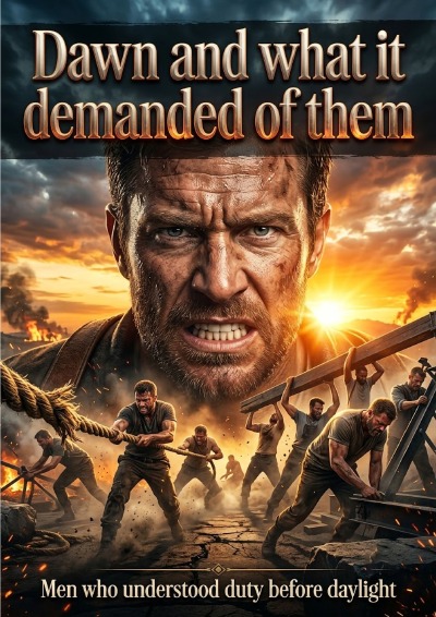 'Cover von Dawn and what it demanded of them'-Cover