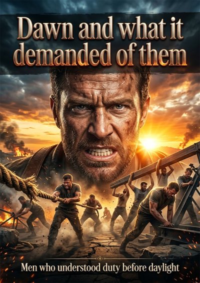 'Cover von Dawn and what it demanded of them'-Cover