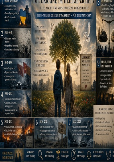 'Cover von Die Ukraine im Heiligenschein'-Cover