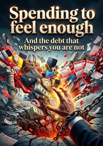 'Cover von Spending to feel enough'-Cover
