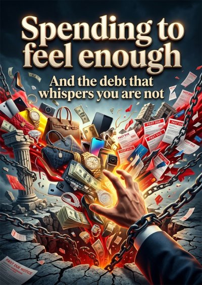 'Cover von Spending to feel enough'-Cover