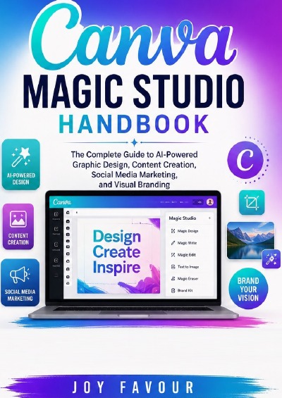 'Cover von Canva Magic Studio Handbook'-Cover