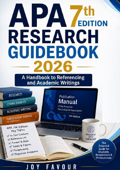 'Cover von APA 7th Edition Research Guidebook 2026'-Cover