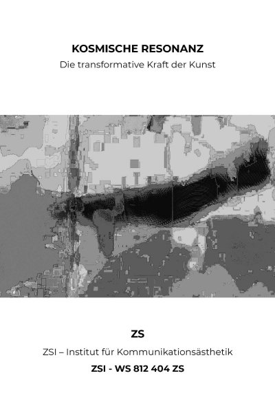 'Cover von KOSMISCHE RESONANZ: Die transformative Kraft der Kunst – ZSI – WS 812 404 ZS'-Cover