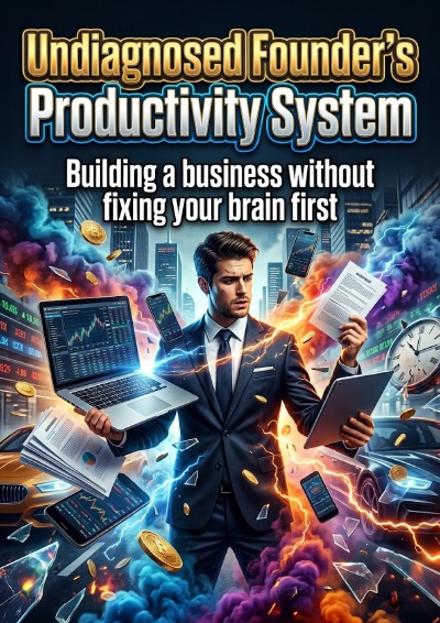 'Cover von Undiagnosed Founder’s Productivity System'-Cover