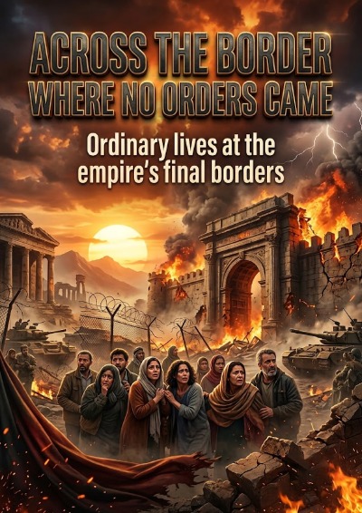 'Cover von Across the border where no orders came'-Cover