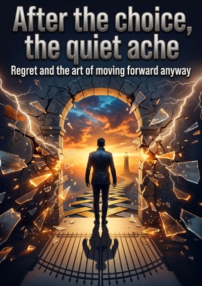 'Cover von After the choice, the quiet ache'-Cover