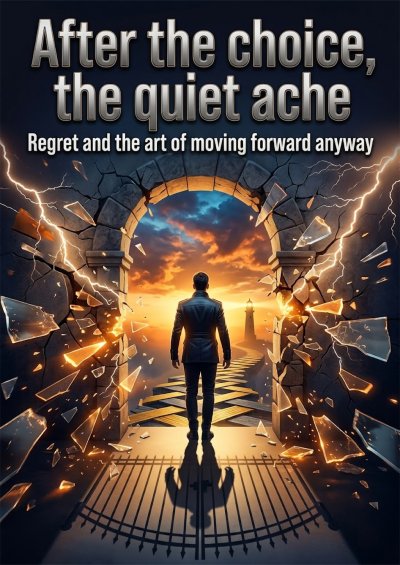 'Cover von After the choice, the quiet ache'-Cover