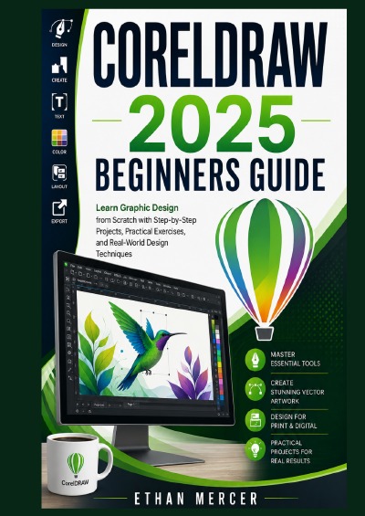 'Cover von CorelDraw 2025 Beginners Guide'-Cover