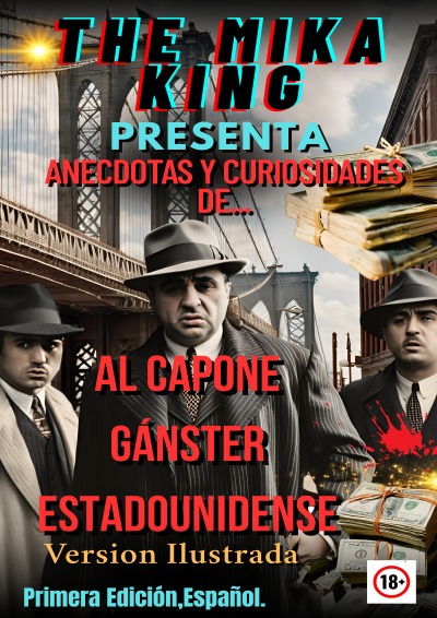'Cover von Al Capone Gánster estadounidense ANECDOTAS Y CURIOSIDADES The Mika King Version Ilustrada'-Cover