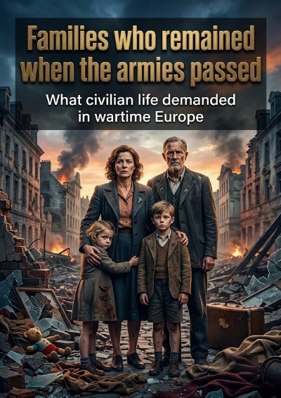 'Cover von Families who remained when the armies passed'-Cover
