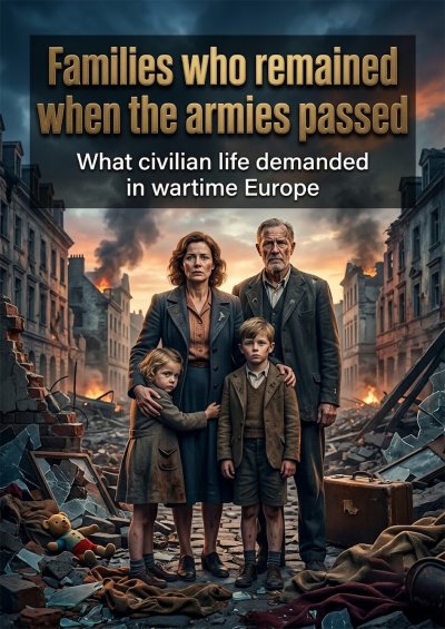 'Cover von Families who remained when the armies passed'-Cover