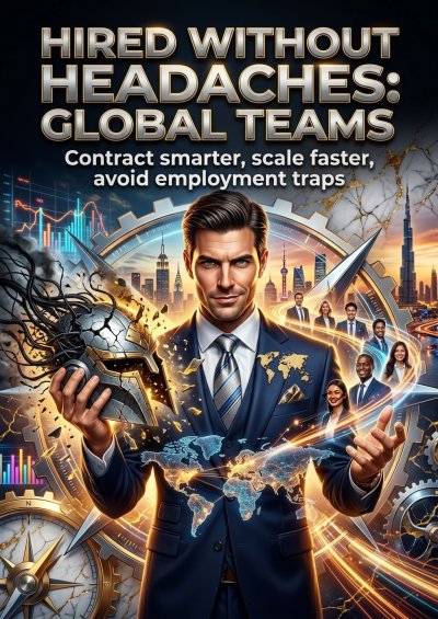 'Cover von Hired Without Headaches: Global Teams'-Cover