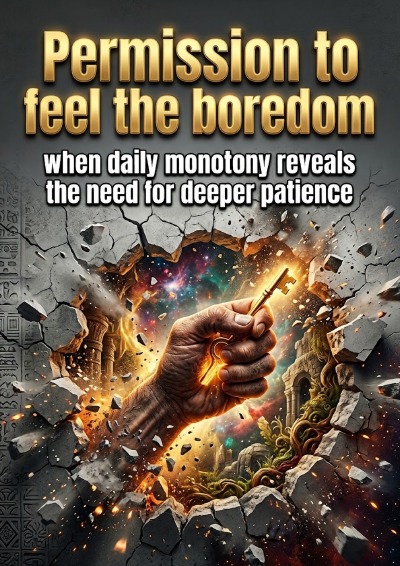 'Cover von Permission to feel the boredom'-Cover