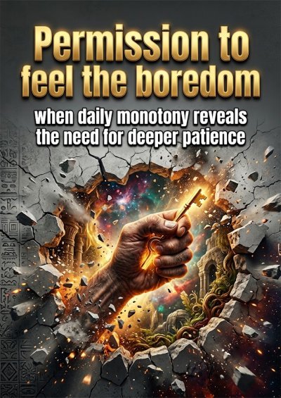 'Cover von Permission to feel the boredom'-Cover