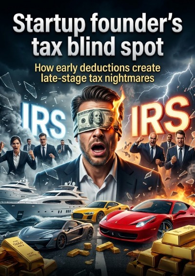 'Cover von Startup founder’s tax blind spot'-Cover