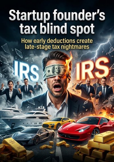 'Cover von Startup founder’s tax blind spot'-Cover