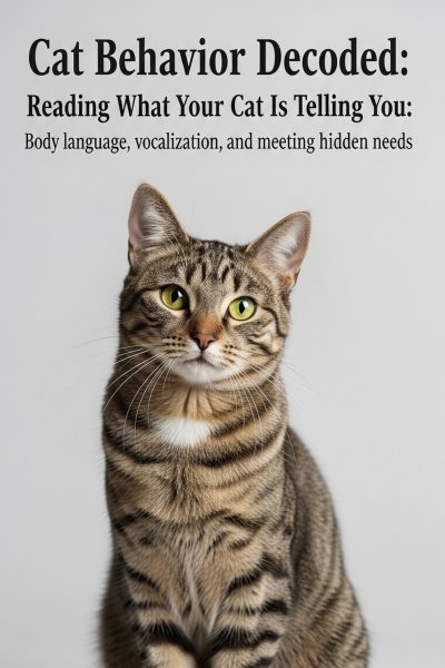 'Cover von Cat Behavior Decoded'-Cover
