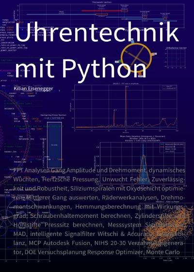 'Cover von Uhrentechnik mit Python'-Cover