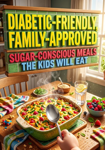 'Cover von Diabetic-Friendly, Family-Approved'-Cover