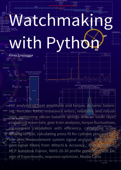 'Cover von Watchmaking with Python'-Cover
