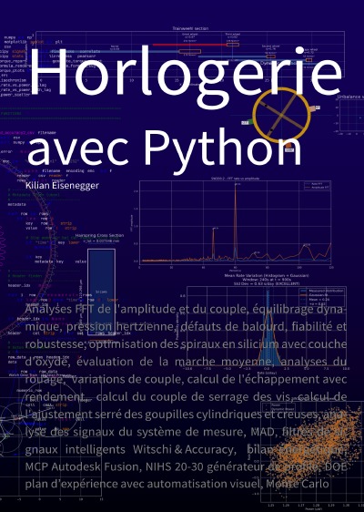 'Cover von Horlogerie avec Python'-Cover