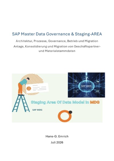 'Cover von SAP-MDG-Handbuch zu Staging Area in SAP Master Data Governance'-Cover