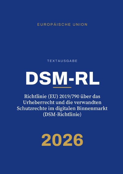 'Cover von DSM-RL – DSM-Richtlinie'-Cover