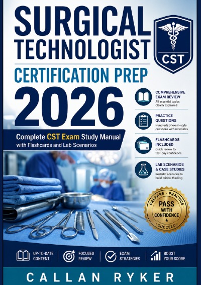 'Cover von Surgical Technologist Certification Prep 2026'-Cover