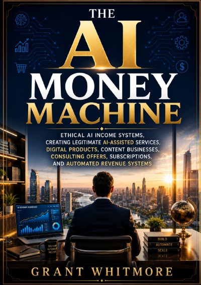 'Cover von The AI Money Machine'-Cover