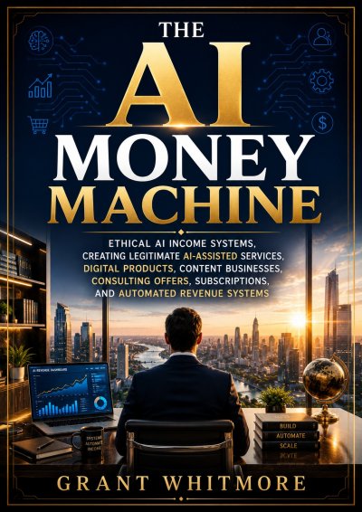 'Cover von The AI Money Machine'-Cover