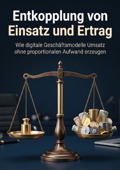 'Cover von Entkopplung von Einsatz und Ertrag'-Cover
