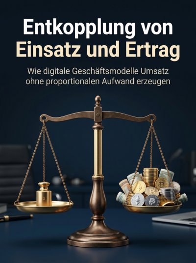 'Cover von Entkopplung von Einsatz und Ertrag'-Cover