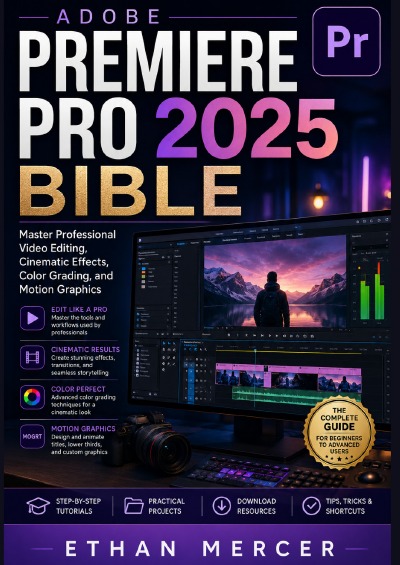'Cover von Adobe Premiere Pro 2025 Bible'-Cover