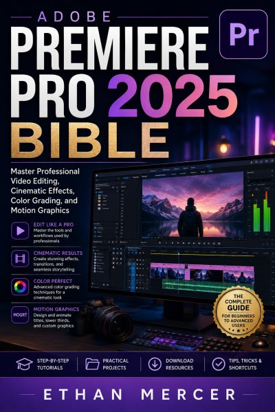 'Cover von Adobe Premiere Pro 2025 Bible'-Cover