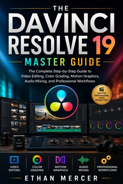 'Cover von The Davinci Resolve 19 Master Guide'-Cover
