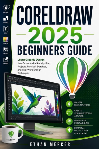 'Cover von CorelDraw 2025 Beginners Guide'-Cover