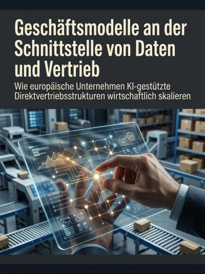 'Cover von Geschäftsmodelle an der Schnittstelle von Daten und Vertrieb'-Cover