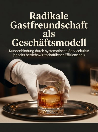 'Cover von Radikale Gastfreundschaft als Geschäftsmodell'-Cover