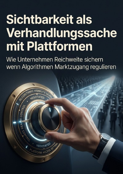 'Cover von Sichtbarkeit als Verhandlungssache mit Plattformen'-Cover